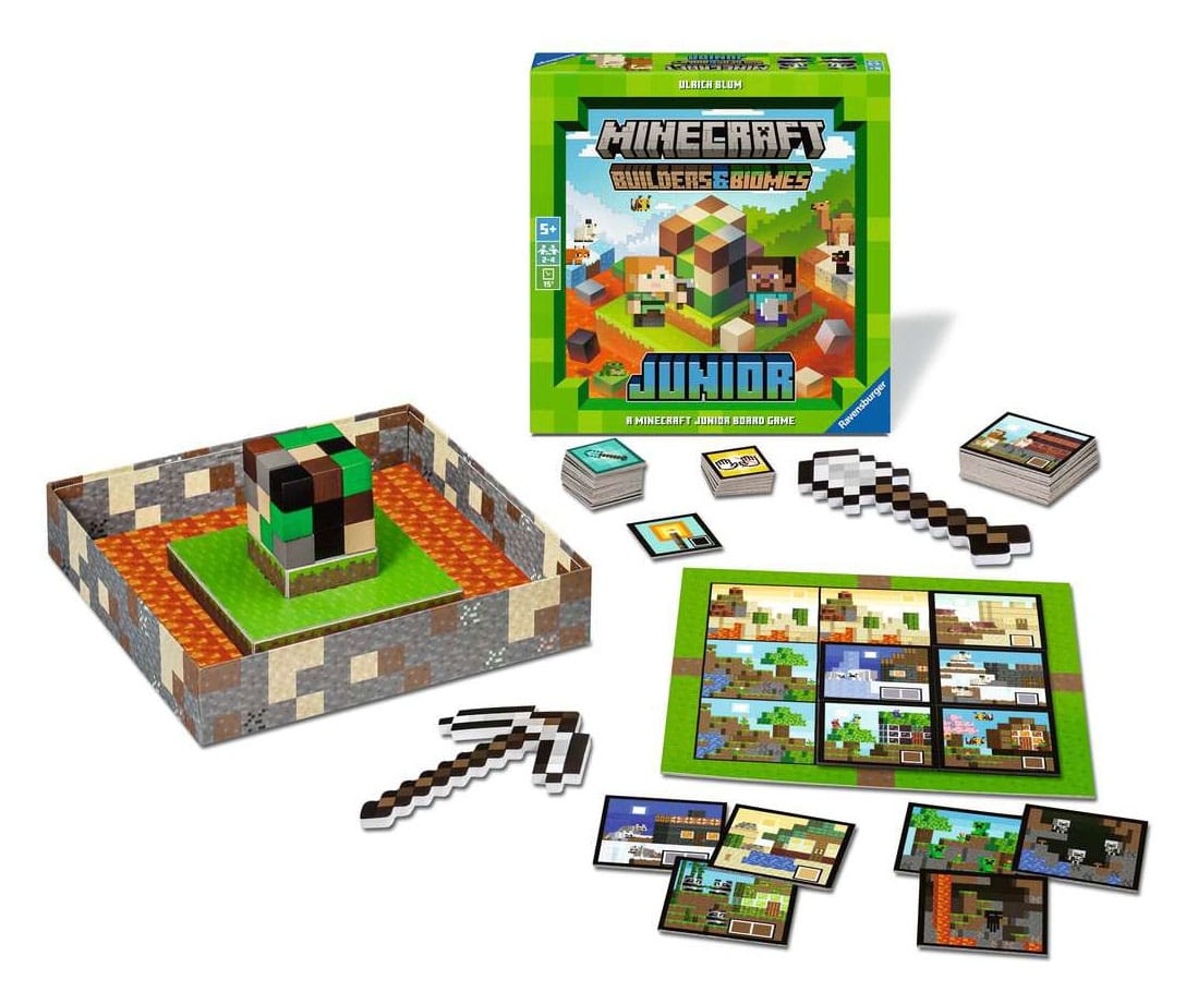 Minecraft Brettspiel Builders & Biomes Junior