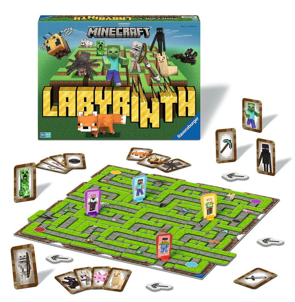 Minecraft Brettspiel Labyrinth 