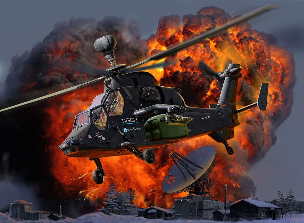 James Bond Modellbausatz Geschenkset 1/72 Eurocopter Tiger (GoldenEye)