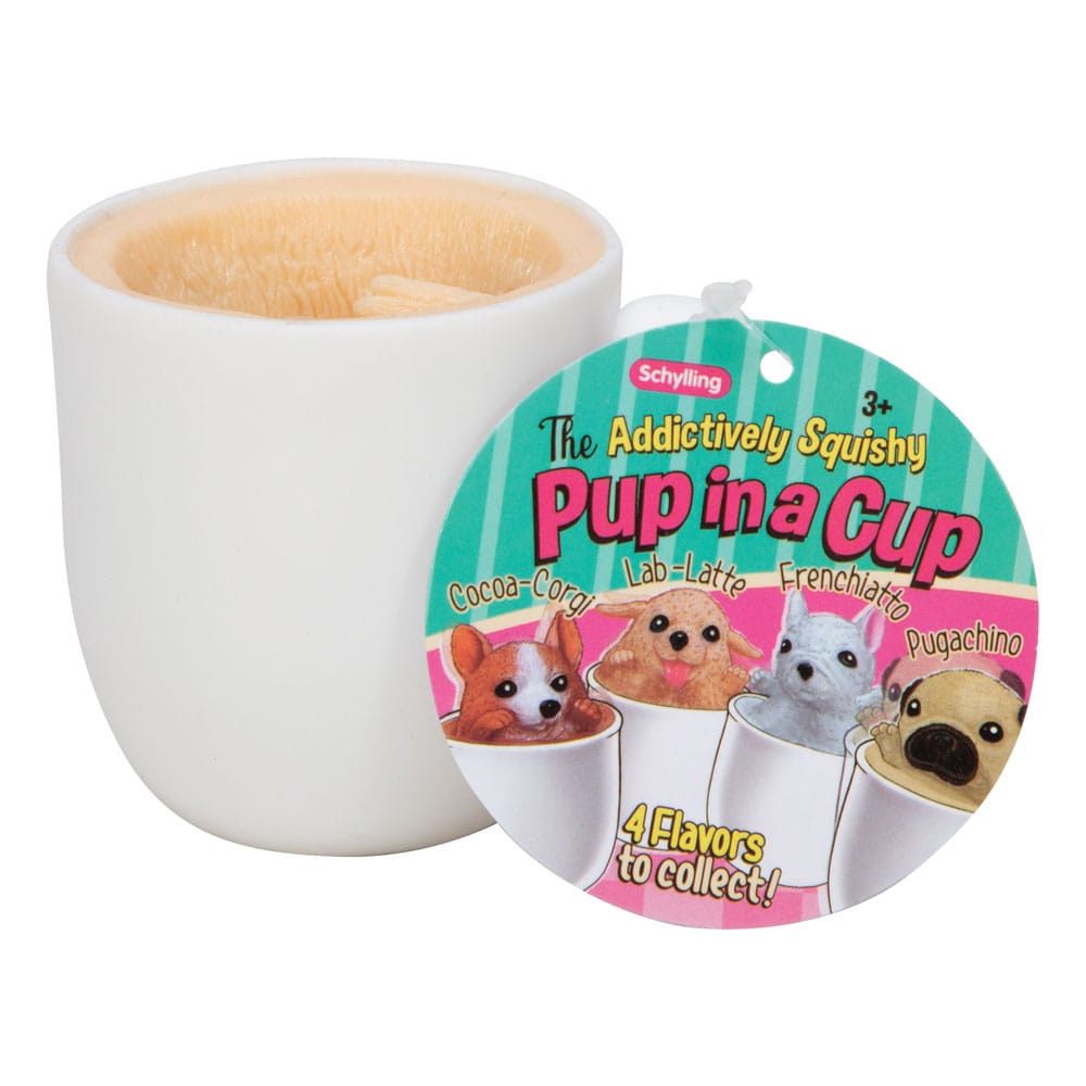 Pup in a Cup Anti-Stress-Figuren Display (12)