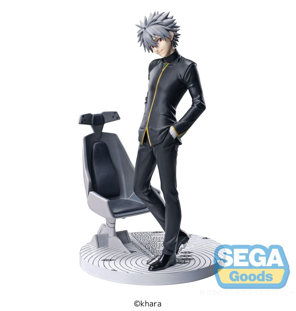 Evangelion: 3.0+1.0 Thrice Upon a Time Luminasta PVC Statue Kaworu Nagisa Commander Suit Ver. 2 20 cm