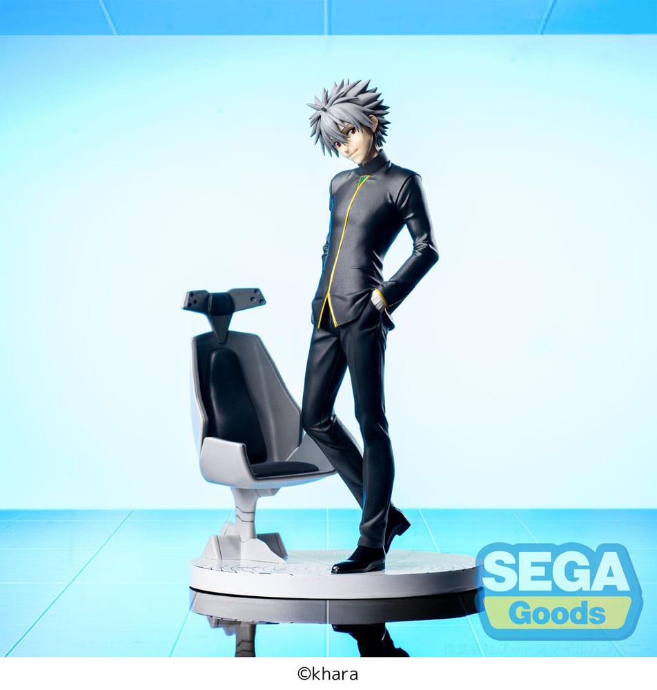 Evangelion: 3.0+1.0 Thrice Upon a Time Luminasta PVC Statue Kaworu Nagisa Commander Suit Ver. 2 20 cm