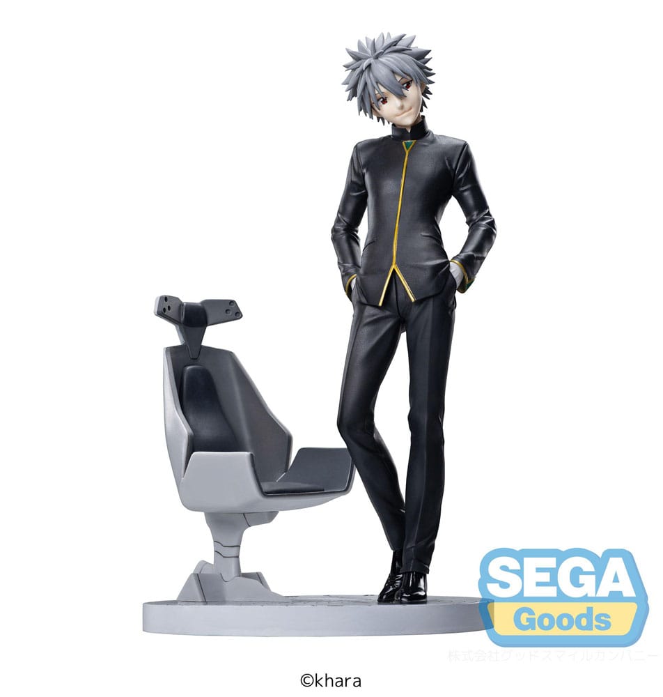 Evangelion: 3.0+1.0 Thrice Upon a Time Luminasta PVC Statue Kaworu Nagisa Commander Suit Ver. 2 20 cm