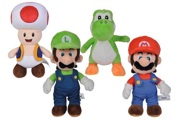 Super Mario Plüschfiguren All Stars 20 cm Sortiment (12) 