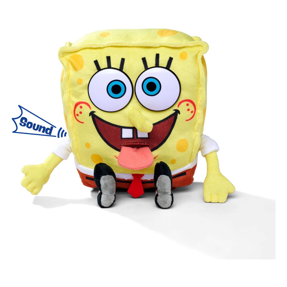 SpongeBob Schwammkopf Plüschfigur mit Sound SpongeBob 30 cm   