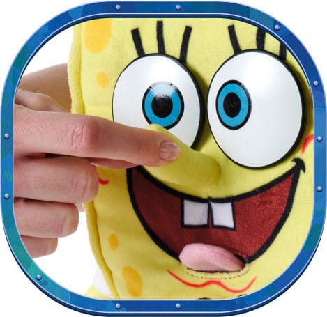 SpongeBob Schwammkopf Plüschfigur mit Sound SpongeBob 30 cm   