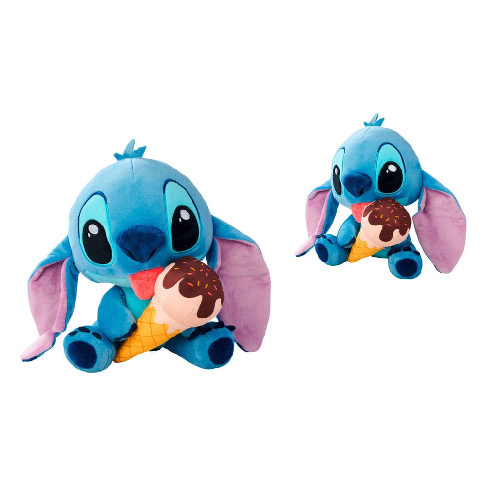 Lilo & Stitch Plüschfigur Stitch mit Eiscreme 25 cm              