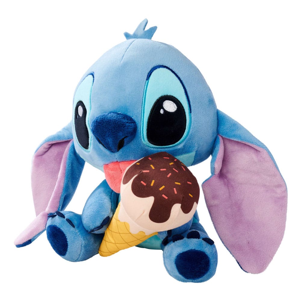 Lilo & Stitch Plüschfigur Stitch mit Eiscreme 25 cm              