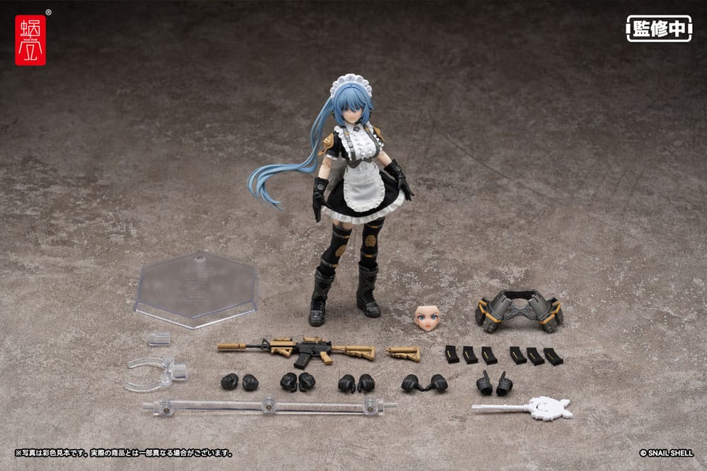 Original Character Actionfigur Kit 1/12 RA-02 Tactical Maid Kazune Tokiwa 16 cm  