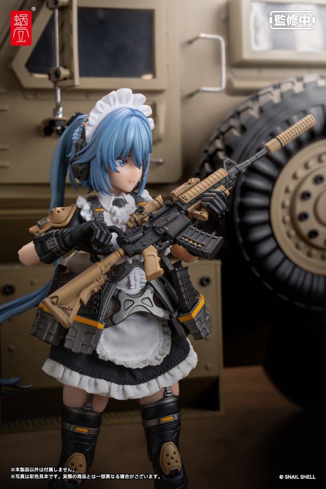 Original Character Actionfigur Kit 1/12 RA-02 Tactical Maid Kazune Tokiwa 16 cm  