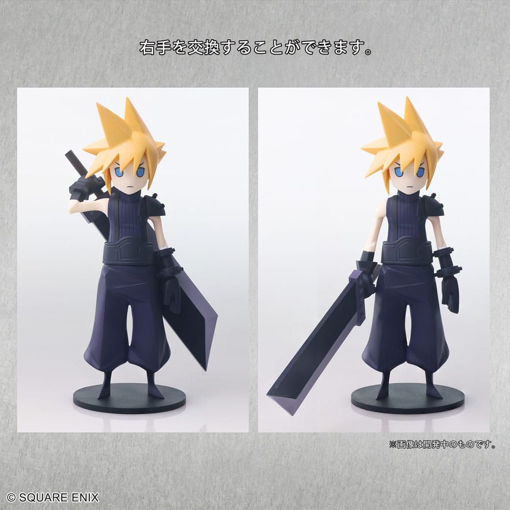 Final Fantasy VII Remake Static Arts Mini Statue Cloud Strife 15 cm