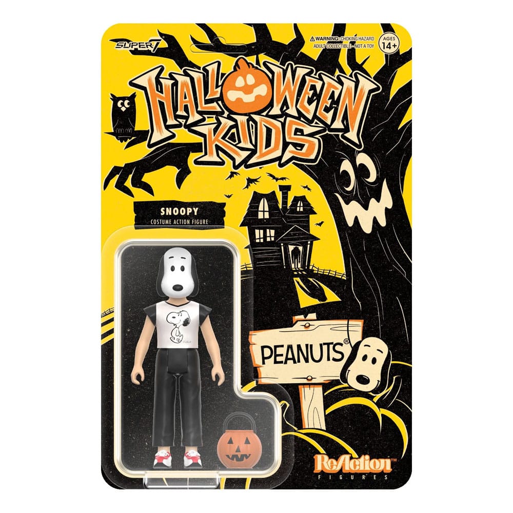 Peanuts Halloween Kids ReAction Actionfigur Snoopy Boy 10 cm   