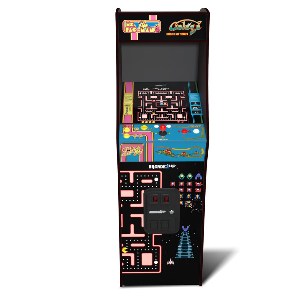 Arcade1Up Videospiel-Automat Class of '81 Ms. Pac-Man / Galaga Deluxe 155 cm