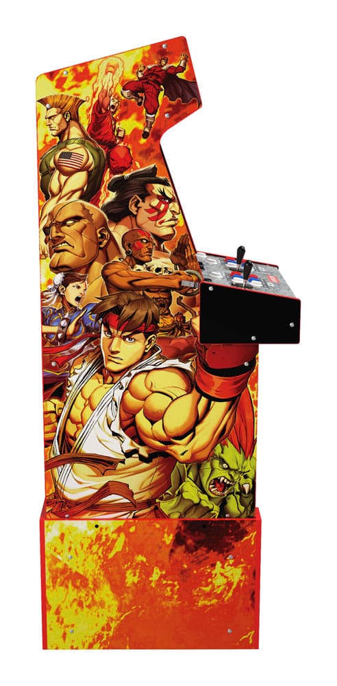 Arcade1Up Videospiel-Automat Street Fighter II / Capcom Legacy Yoga Flame Edition 154 cm