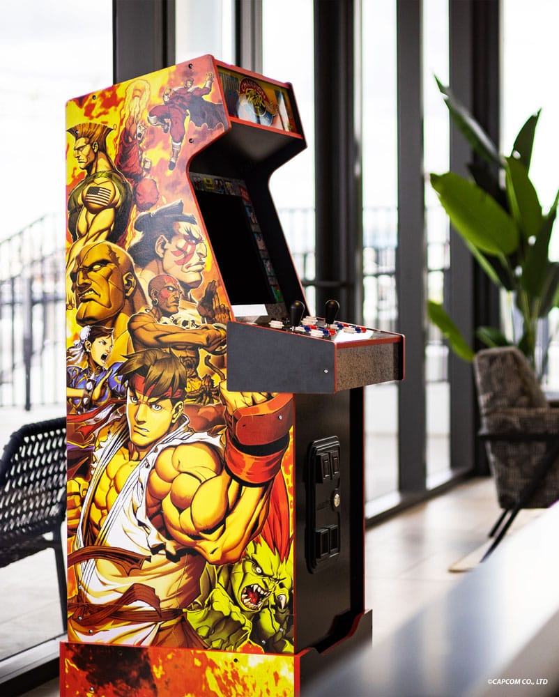 Arcade1Up Videospiel-Automat Street Fighter II / Capcom Legacy Yoga Flame Edition 154 cm