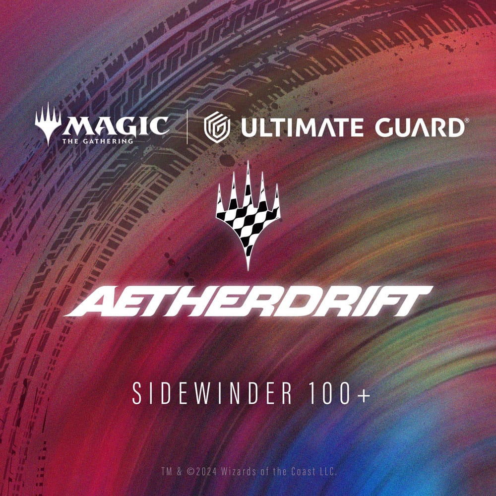 Ultimate Guard Sidewinder 100+ Xenoskin Magic: The Gathering "Aetherdrift" - Design 5