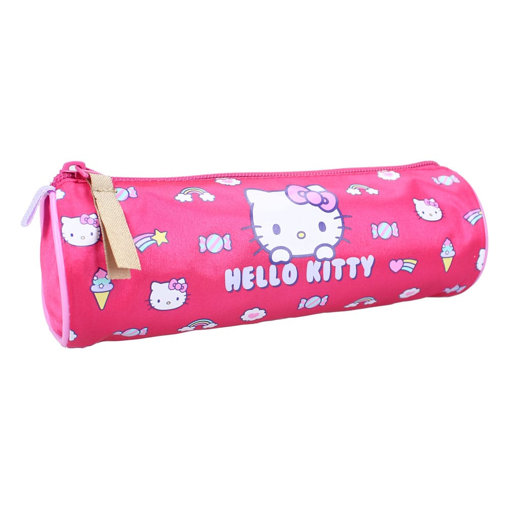 Sanrio Federmäppchen Hello Kitty Follow The Rainbow Round 