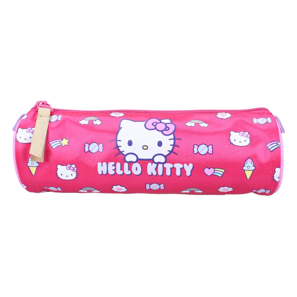 Sanrio Federmäppchen Hello Kitty Follow The Rainbow Round 