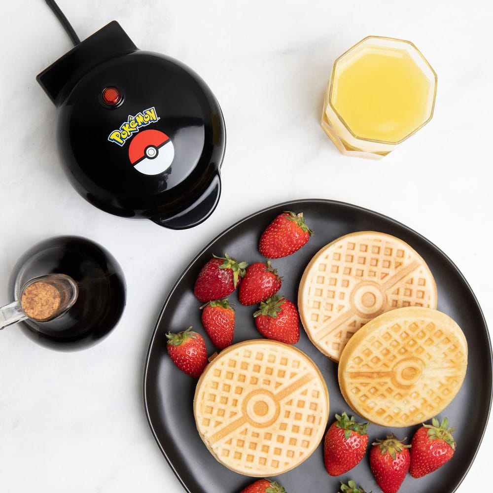 Pokemon Waffeleisen Pokeball 