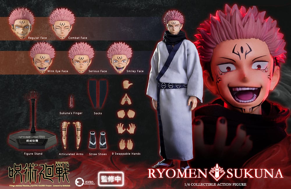 Jujutsu Kaisen Actionfigur 1/6 Ryomen Sukuna 30 cm