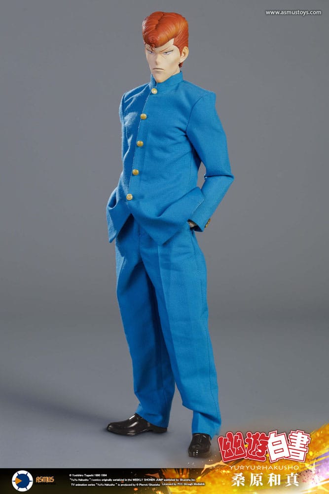 Yu Yu Hakusho Actionfigur 1/6 Kazuma Kuwabara (Luxury Version) 30 cm