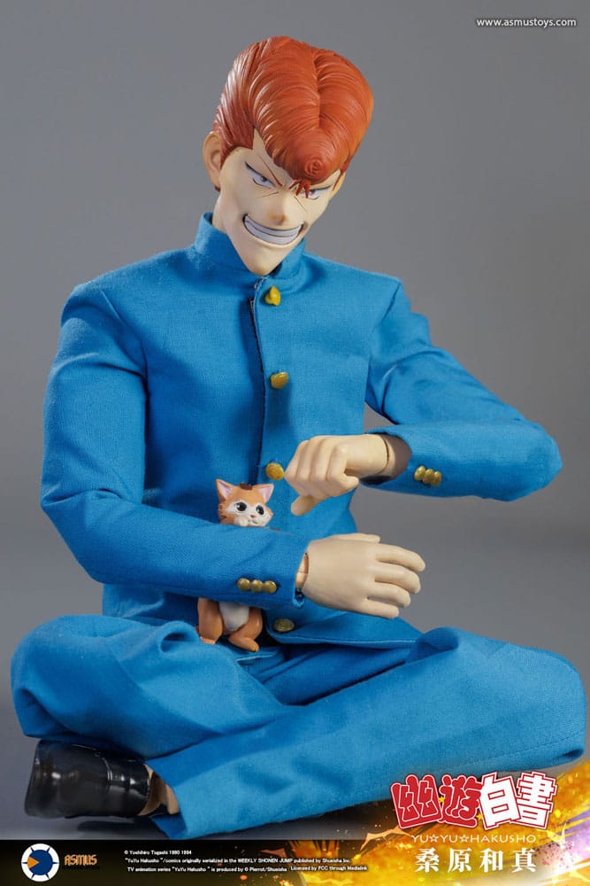 Yu Yu Hakusho Actionfigur 1/6 Kazuma Kuwabara (Luxury Version) 30 cm