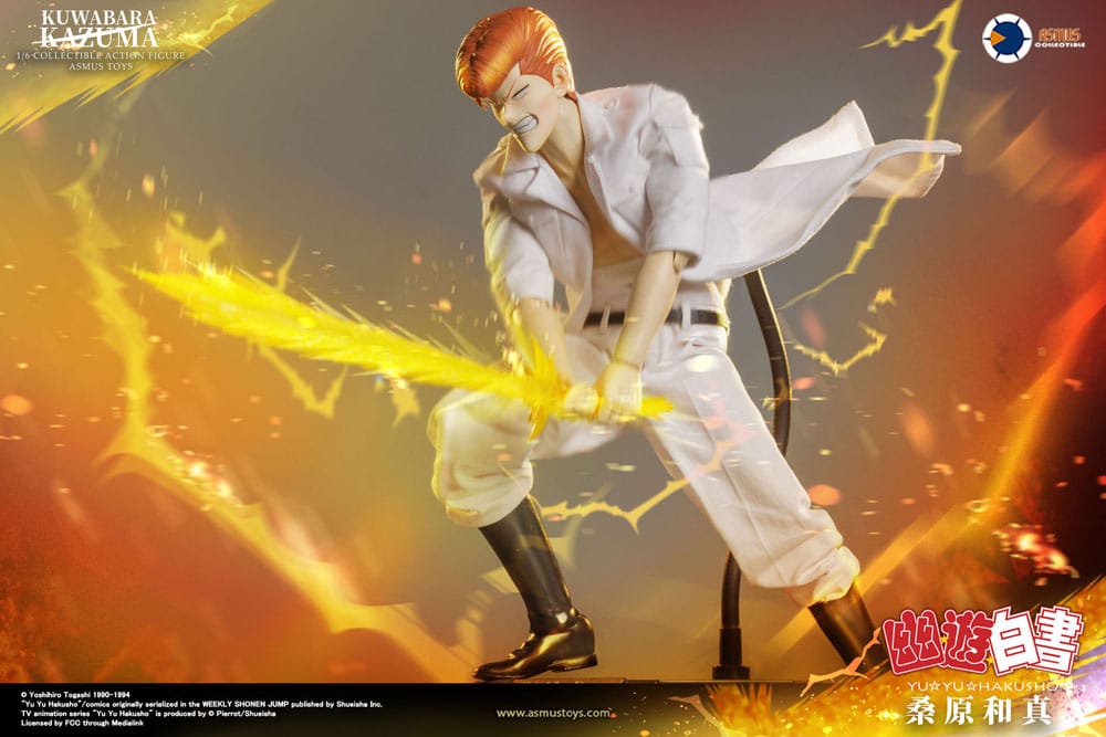 Yu Yu Hakusho Actionfigur 1/6 Kazuma Kuwabara (Luxury Version) 30 cm