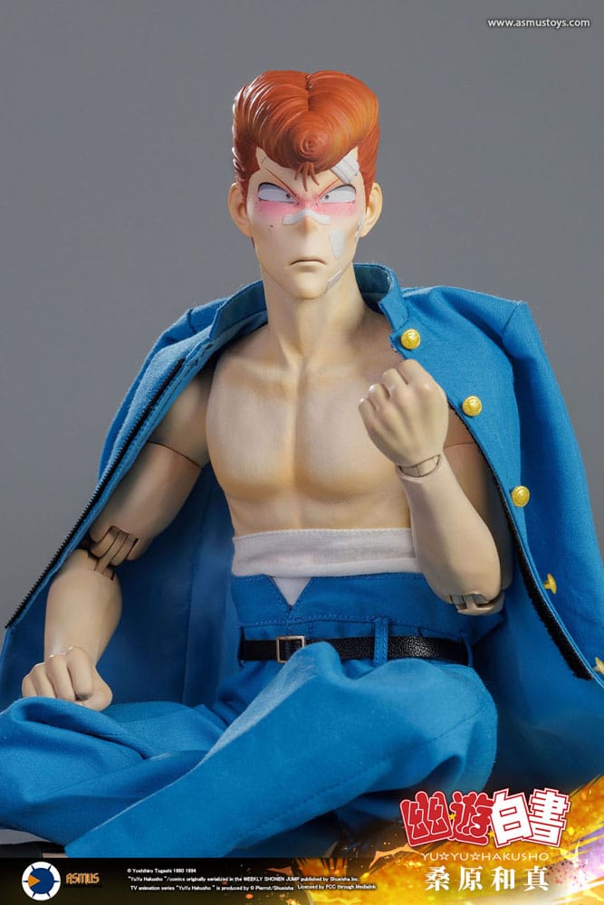 Yu Yu Hakusho Actionfigur 1/6 Kazuma Kuwabara (Luxury Version) 30 cm