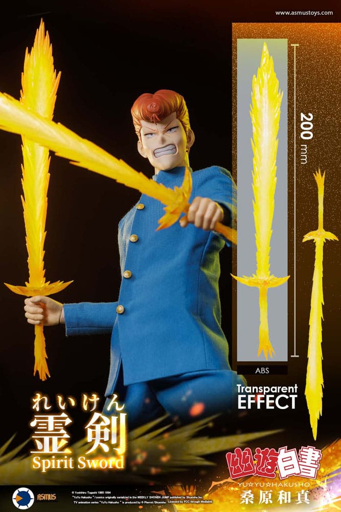 Yu Yu Hakusho Actionfigur 1/6 Kazuma Kuwabara (Luxury Version) 30 cm