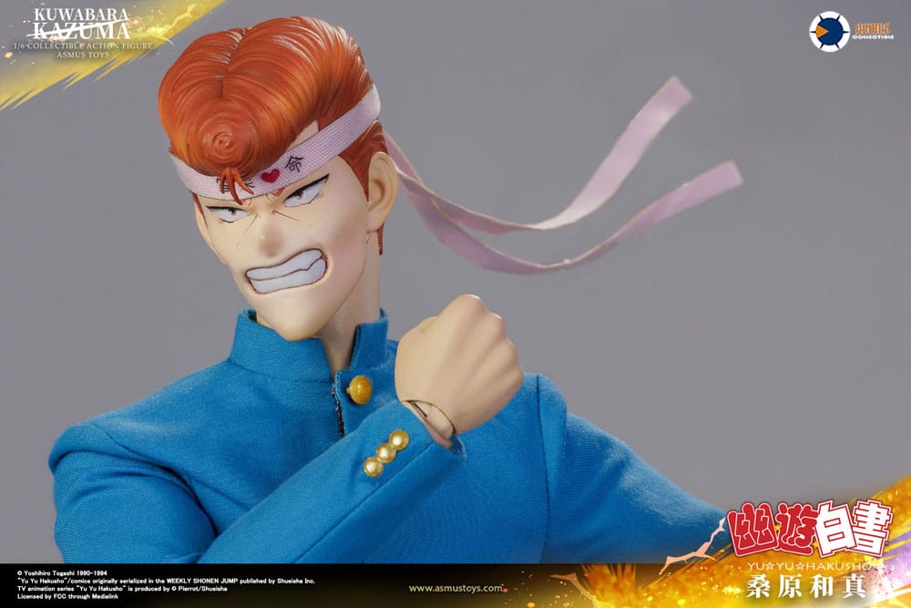 Yu Yu Hakusho Actionfigur 1/6 Kazuma Kuwabara (Luxury Version) 30 cm