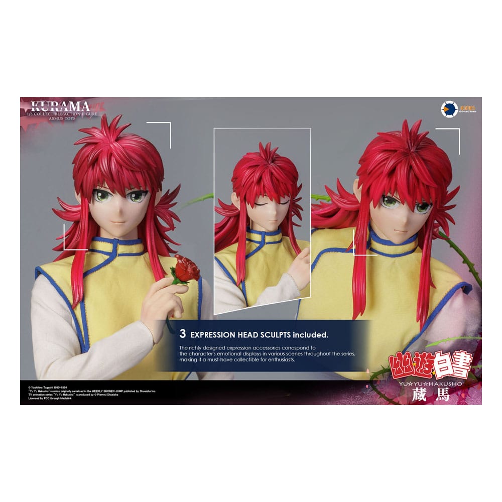 Yu Yu Hakusho Actionfigur 1/6 Kurama (Luxury Edition) 30 cm