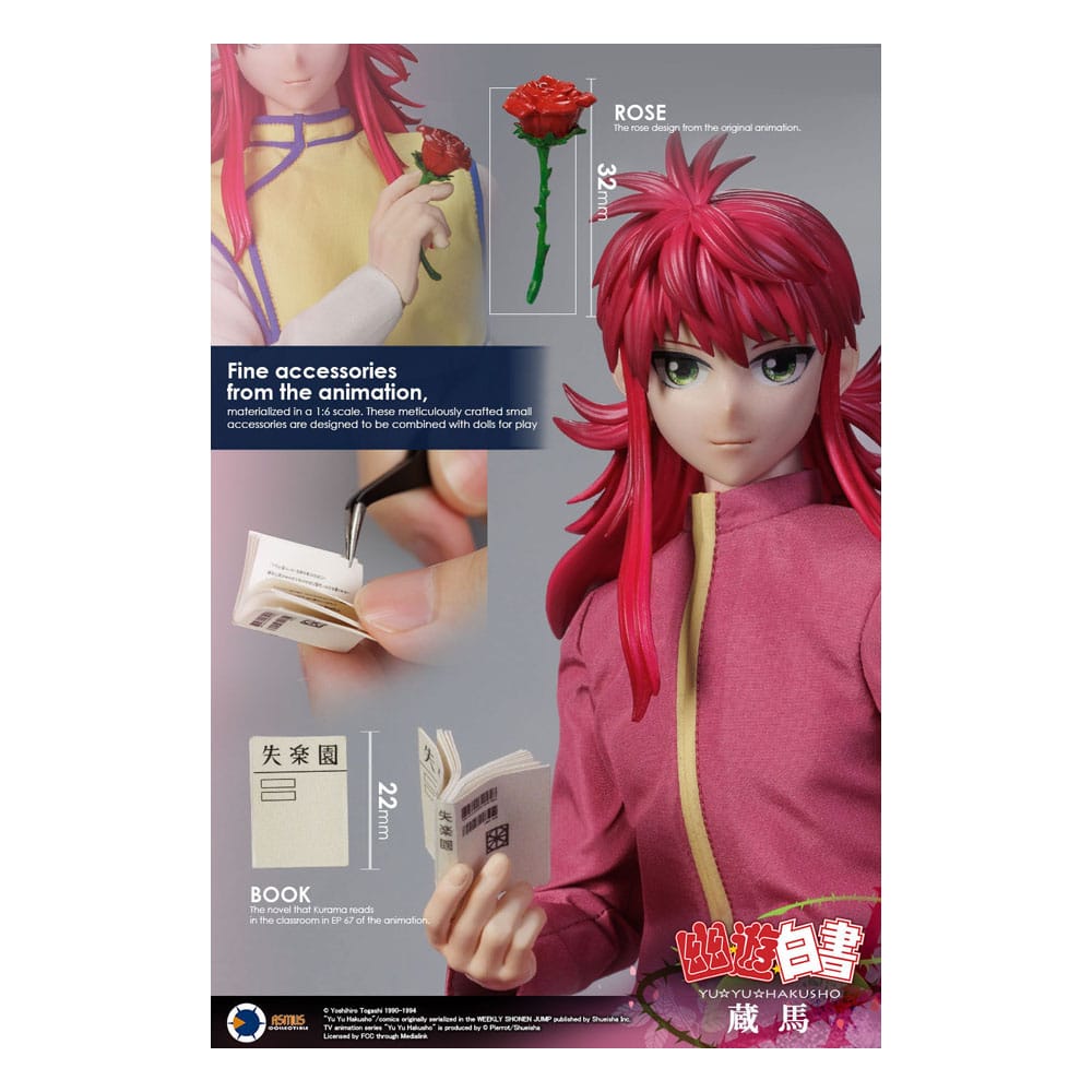 Yu Yu Hakusho Actionfigur 1/6 Kurama (Luxury Edition) 30 cm