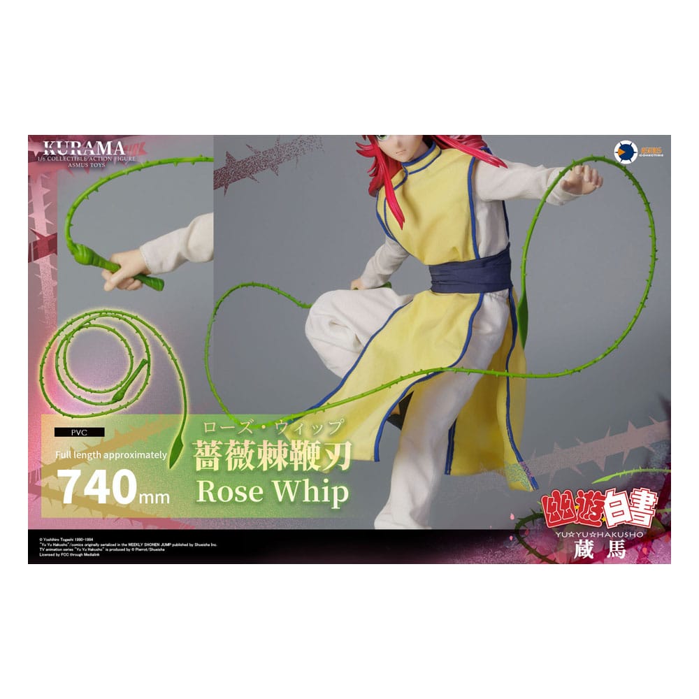 Yu Yu Hakusho Actionfigur 1/6 Kurama (Luxury Edition) 30 cm