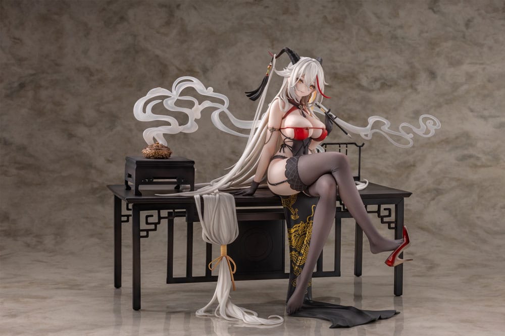 Azur Lane PVC Statue 1/6 Agir Golden Dragon Among Auspicious Clouds Ver. 22 cm