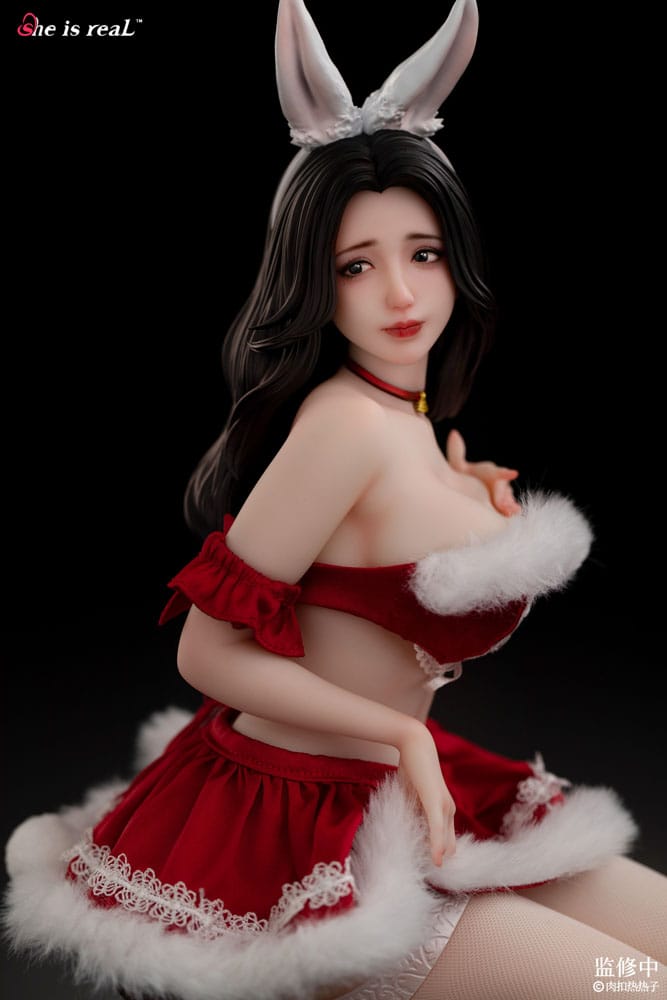 Original Character PVC Statue 1/5 She is real Rou Kou Re Re Zi 33 cm