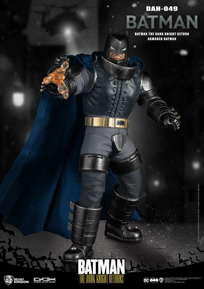 Batman The Dark Knight Returns Dynamic 8ction Heroes Actionfigur 1/9 Armored Batman 21 cm