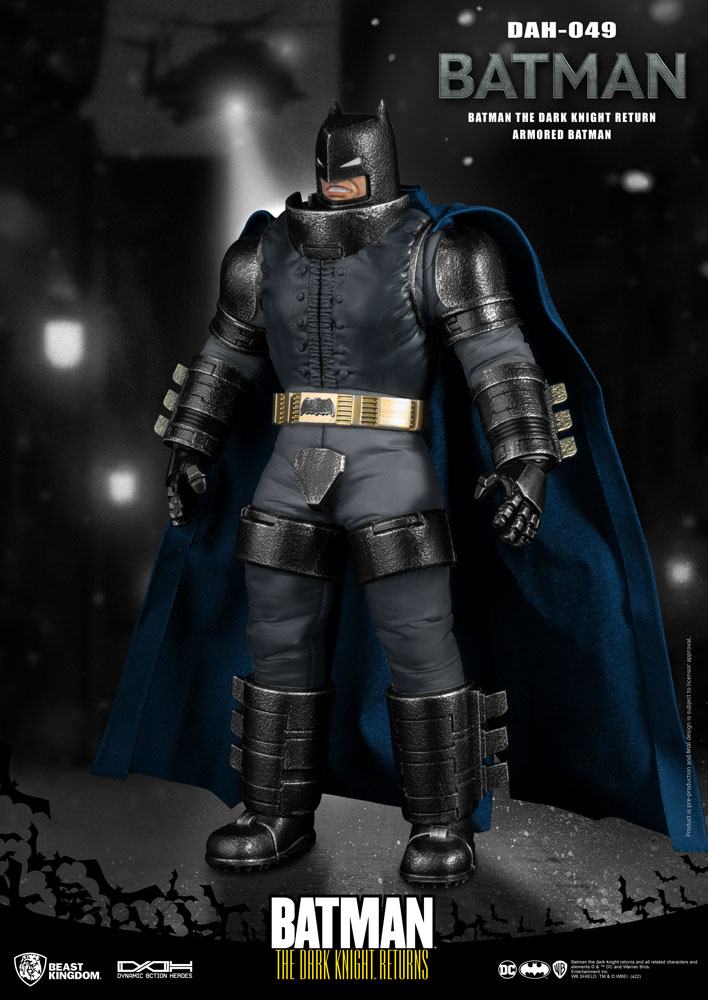 Batman The Dark Knight Returns Dynamic 8ction Heroes Actionfigur 1/9 Armored Batman 21 cm