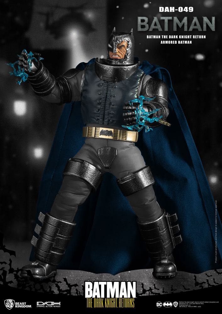 Batman The Dark Knight Returns Dynamic 8ction Heroes Actionfigur 1/9 Armored Batman 21 cm