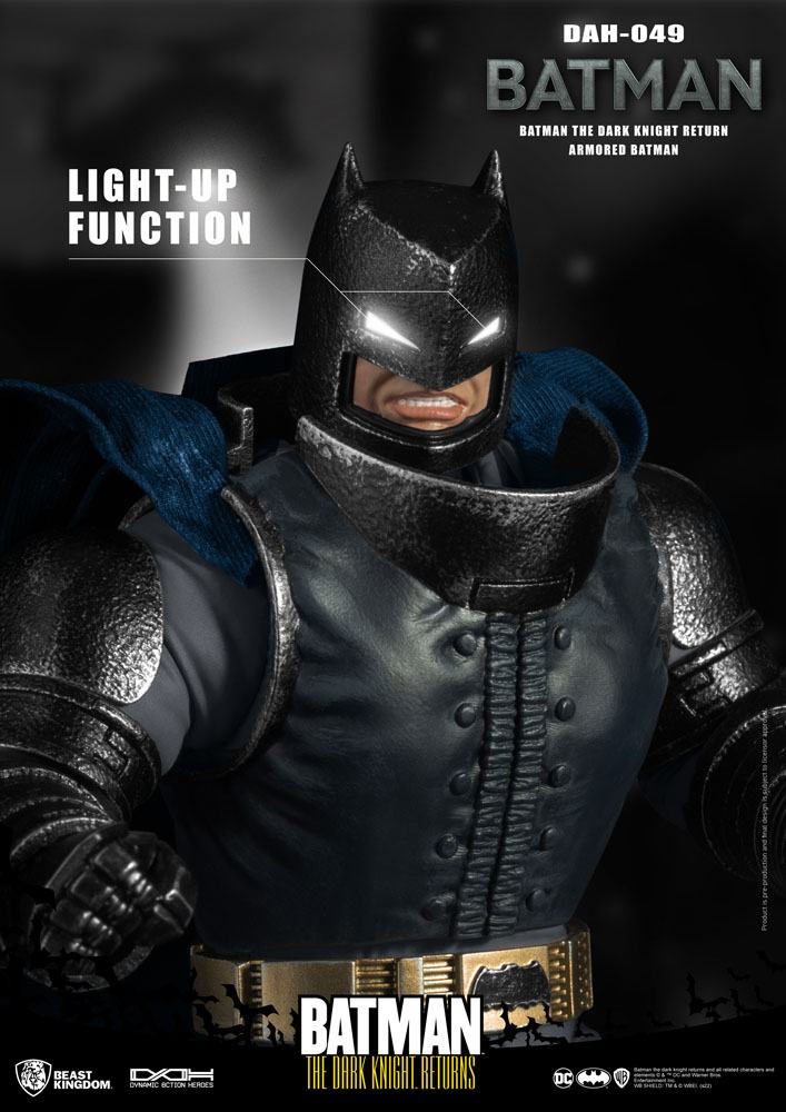 Batman The Dark Knight Returns Dynamic 8ction Heroes Actionfigur 1/9 Armored Batman 21 cm