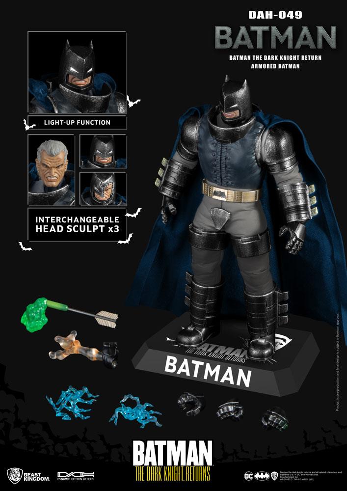 Batman The Dark Knight Returns Dynamic 8ction Heroes Actionfigur 1/9 Armored Batman 21 cm