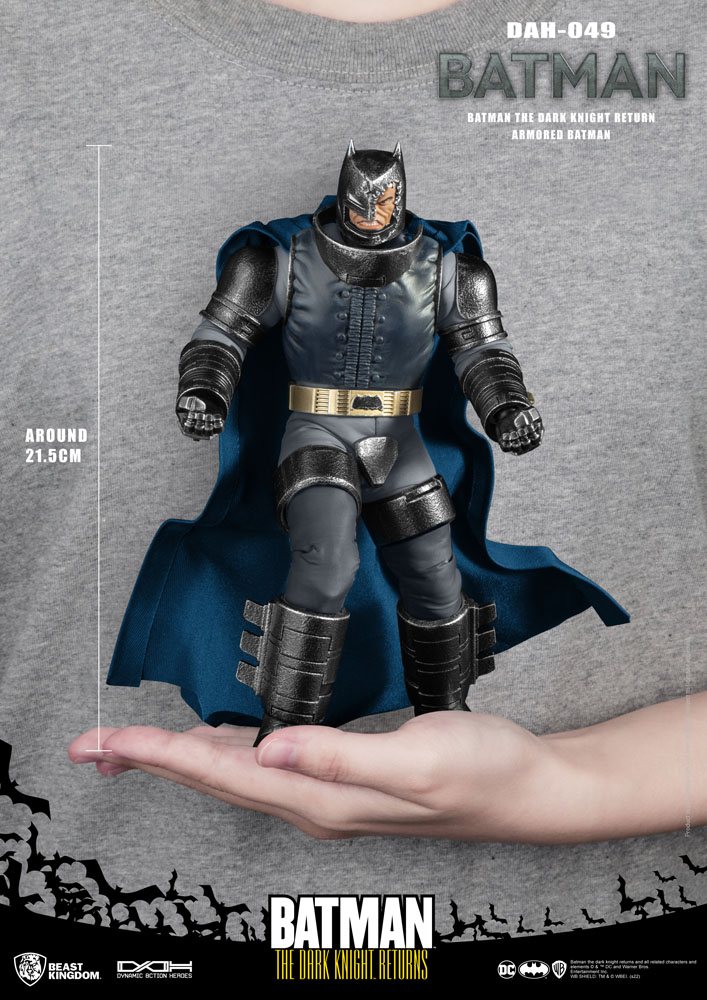 Batman The Dark Knight Returns Dynamic 8ction Heroes Actionfigur 1/9 Armored Batman 21 cm