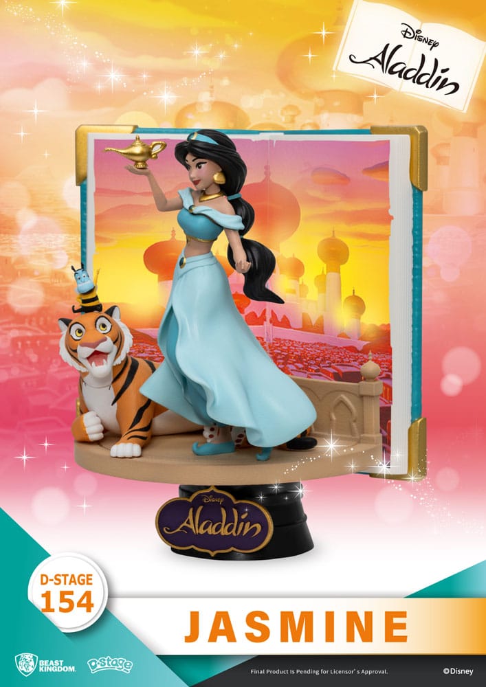 Aladdin Book Series D-Stage PVC Diorama Jasmine 15 cm