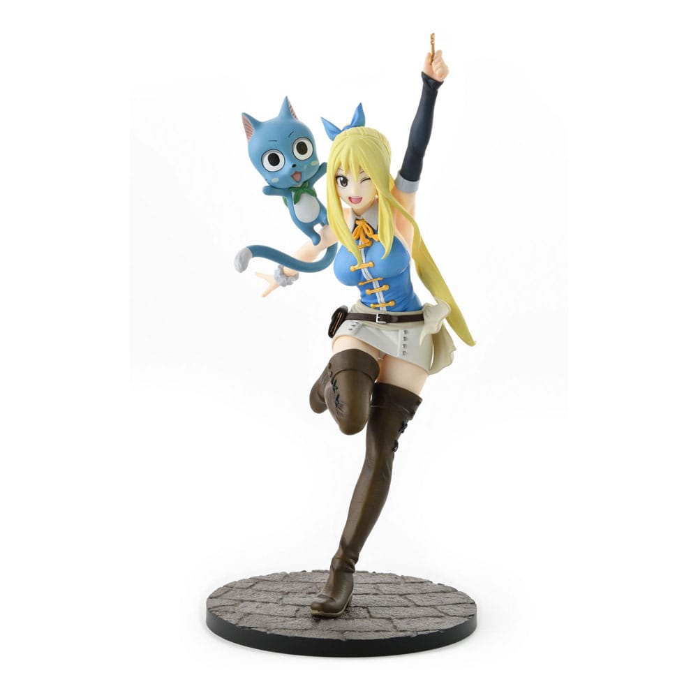 Fairy Tail PVC Statue 1/6 Lucy Heartfilia Wink Ver. 23 cm