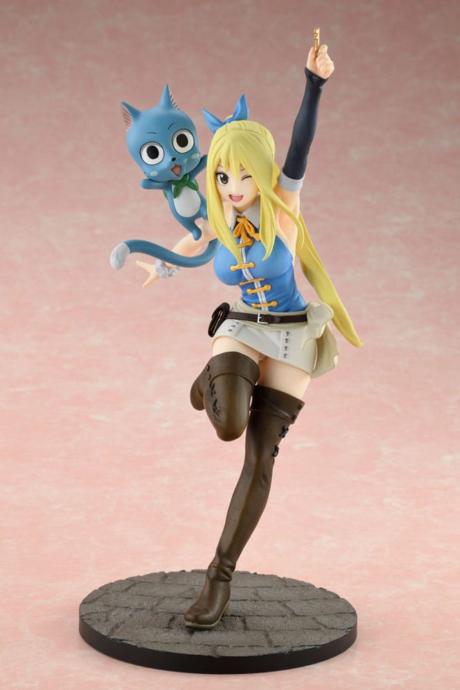 Fairy Tail PVC Statue 1/6 Lucy Heartfilia Wink Ver. 23 cm