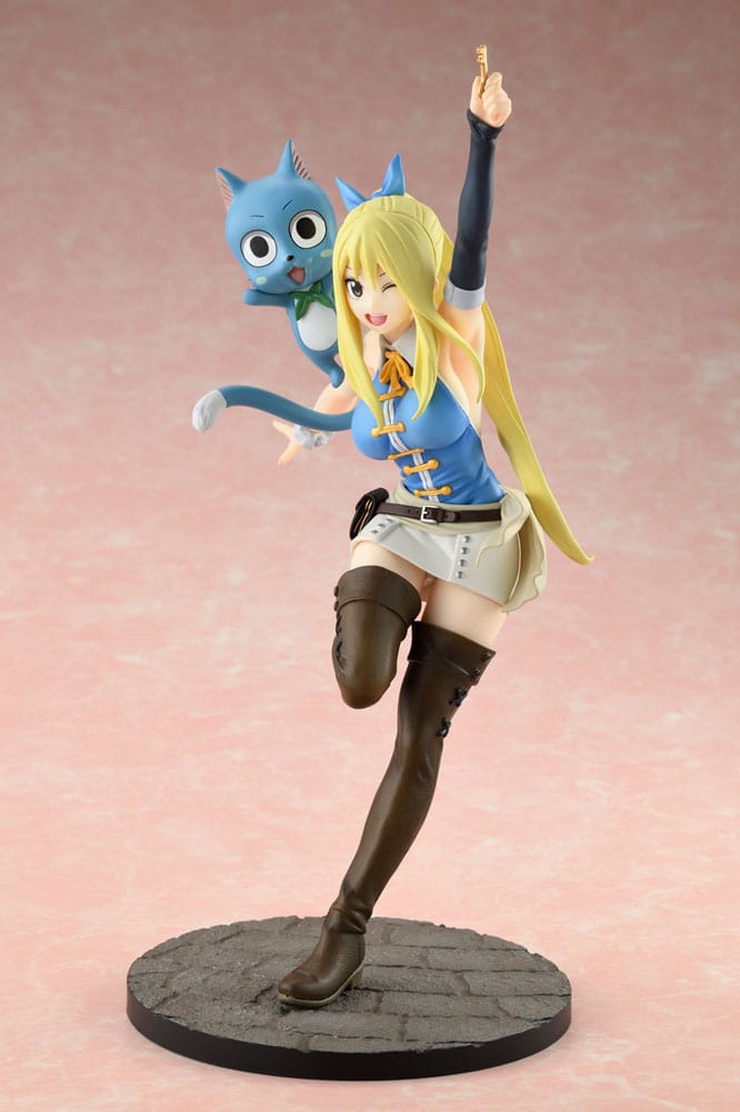 Fairy Tail PVC Statue 1/6 Lucy Heartfilia Wink Ver. 23 cm