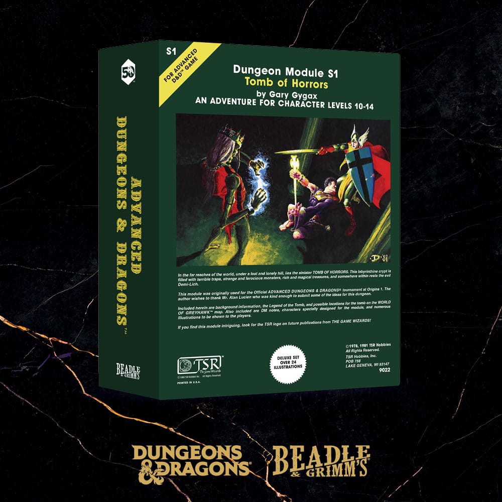 Dungeaons & Dragons Classic Module Würfel Set Tomb of Horrors (7)