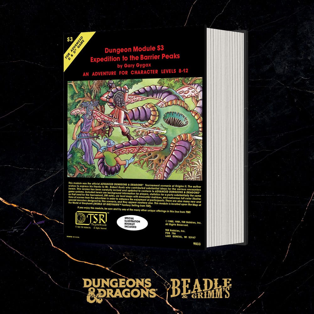 Dungeaons & Dragons Classic Module Würfel Set Journey to the Barrier Peaks (7)