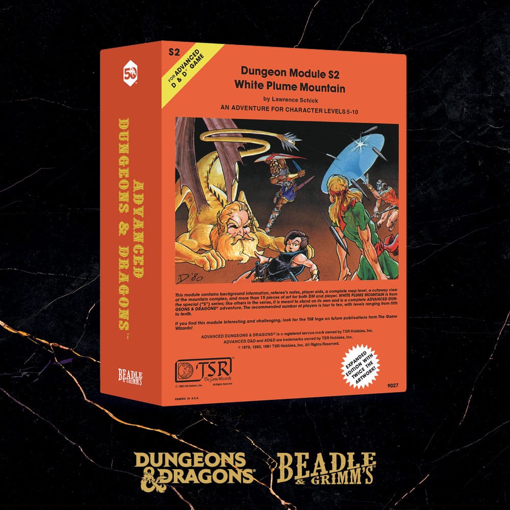 Dungeaons & Dragons Classic Module Würfel Set White Plume Mountain (7)