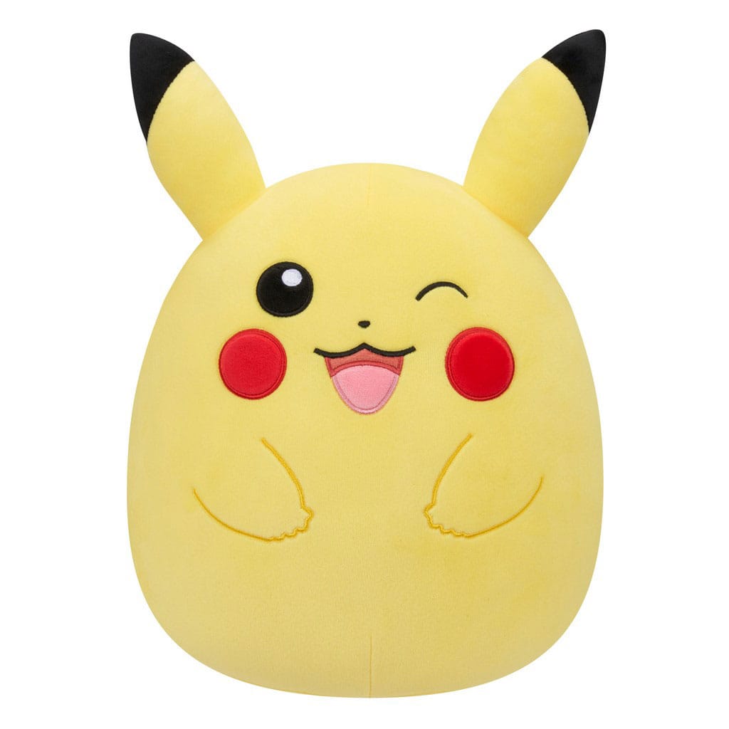 Pokémon Squishmallows Plüschfigur Jumbo Winking Pikachu 51 cm