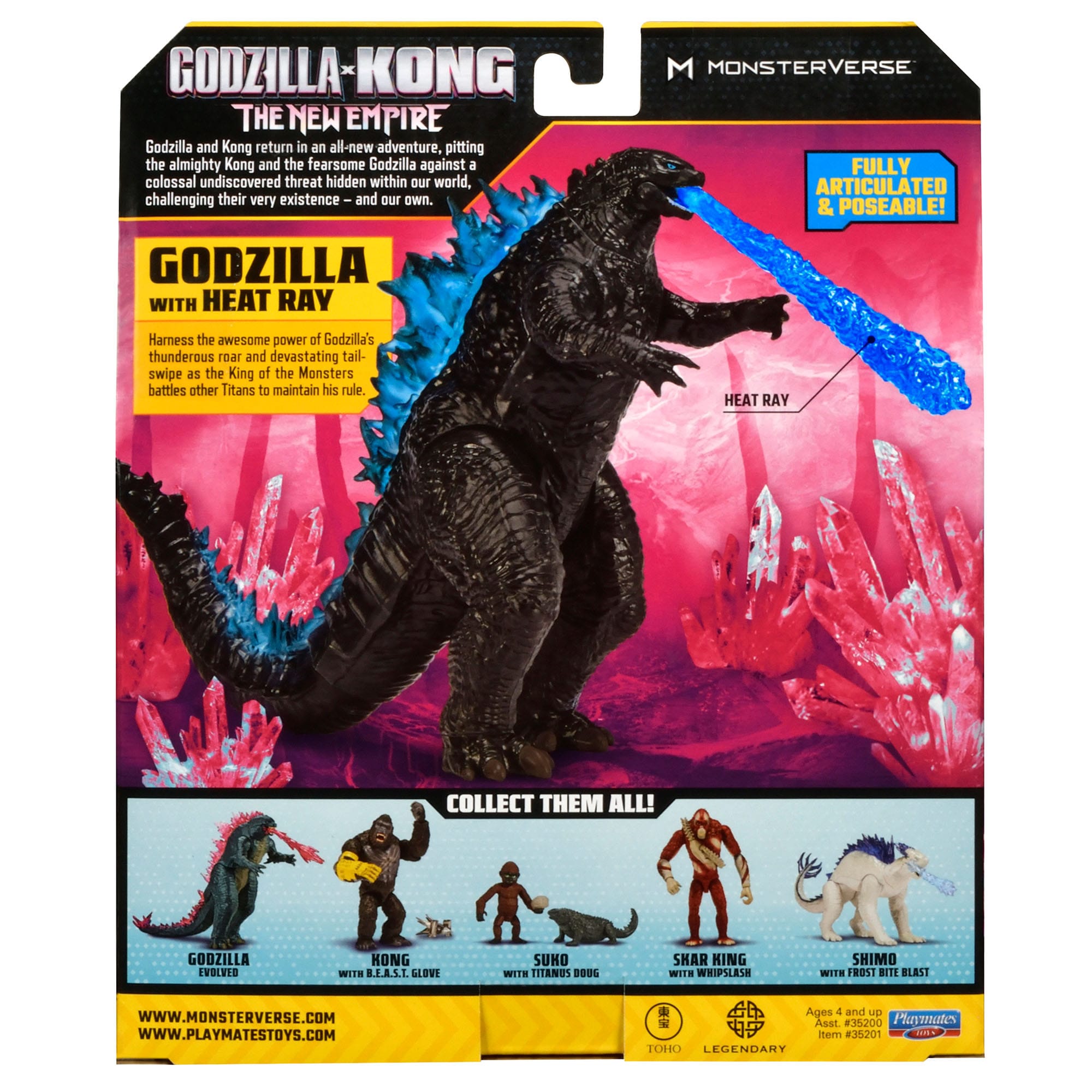 Godzilla x Kong The new Empire Actionfiguren Basic Figures 15 cm Sortiment (8)